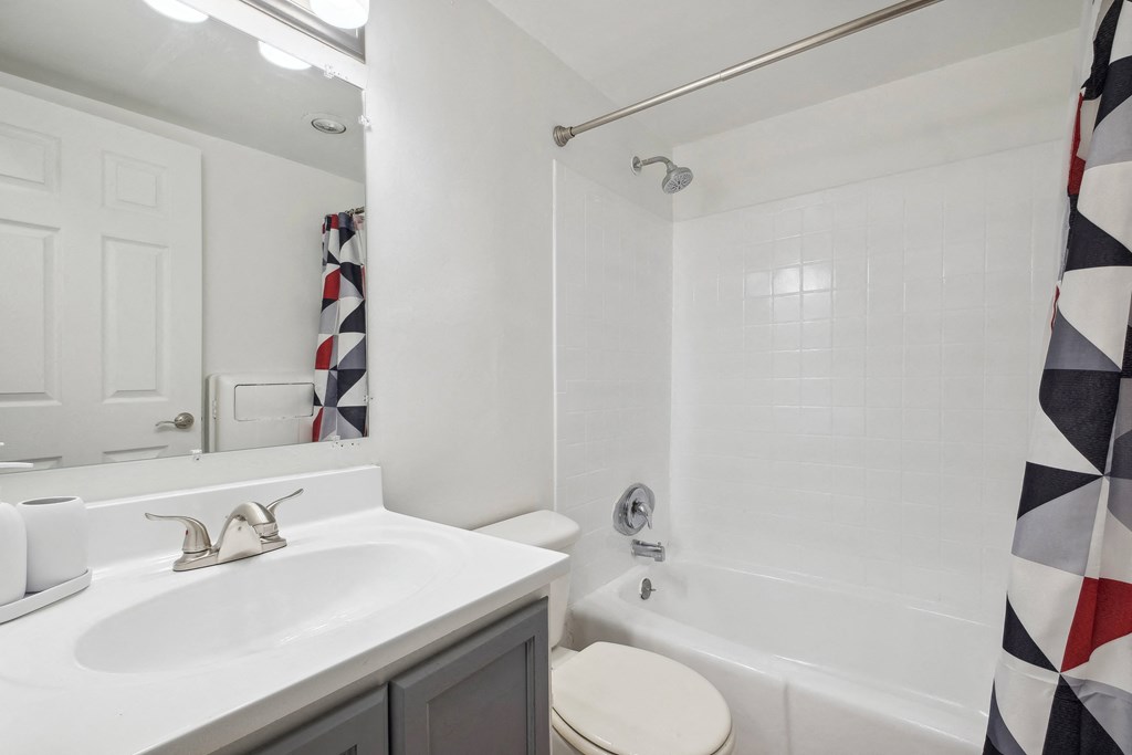 Bathroom at Briarwood Apartments, Dumfries