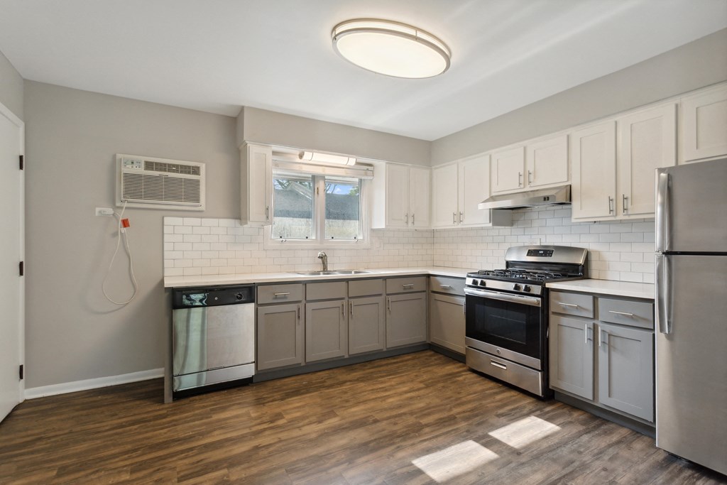 Kitchen interior at The Clarendon