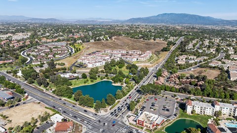 A bird's eye view of Arrive Temecula