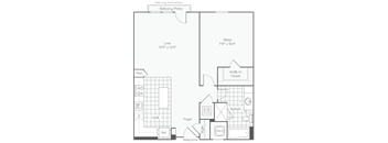 floor plan  the elite plan uca apartments in modesto