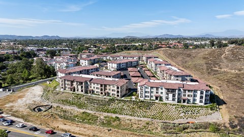 A bird's eye view of Arrive Temecula