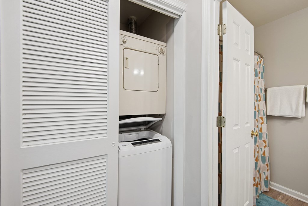 in-unit washer and dryer
