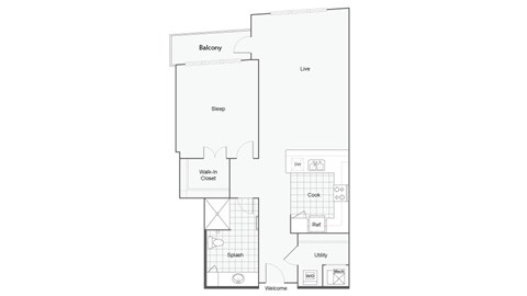 Juneau Floorplan at 1910 on the Water