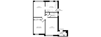 1 bedroom + 1 bath, 755 sqft at The Bryant at Oak Park I & II, Oak Park, IL