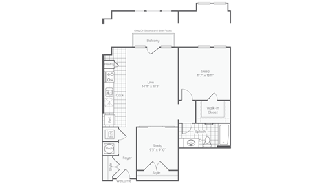floor plan  the residences at sawmill estates