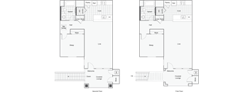 floor plan of a house  at Arrive at Rancho Belago, California, 92555