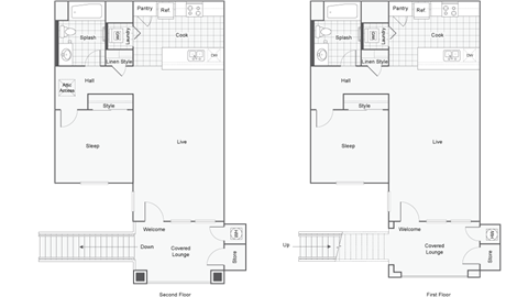 floor plan of a house  at Arrive at Rancho Belago, California, 92555
