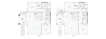 floor plan at Arrive at Rancho Belago, California