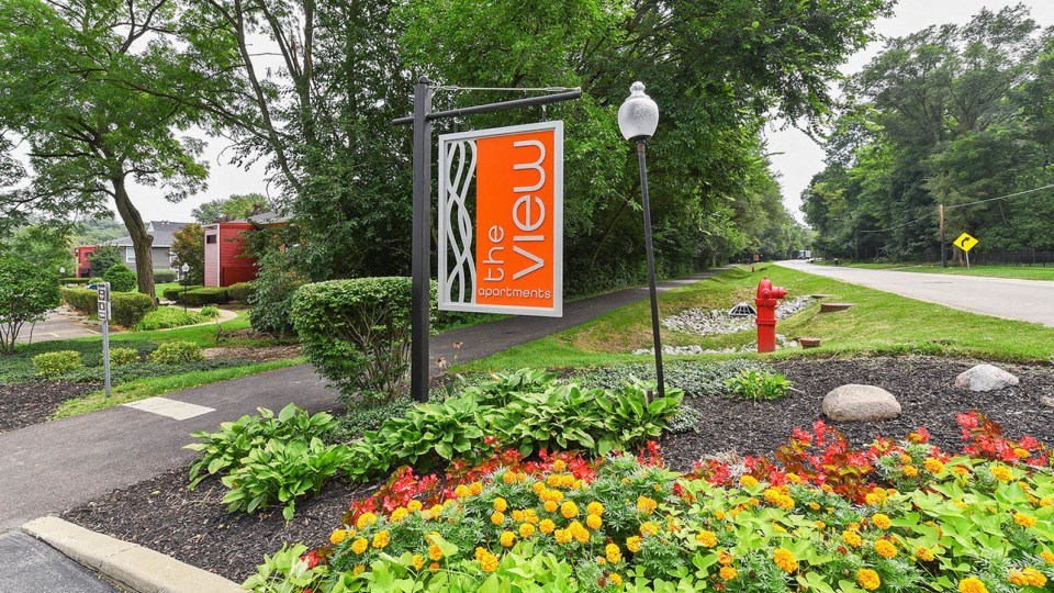 Board at The View Apartments St Charles, St Charles, Illinois