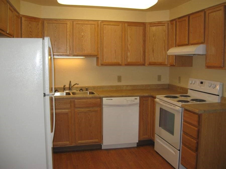 Kitchen interior at Tanana Apartments, North Pole
