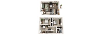 3 bedroom floor plan