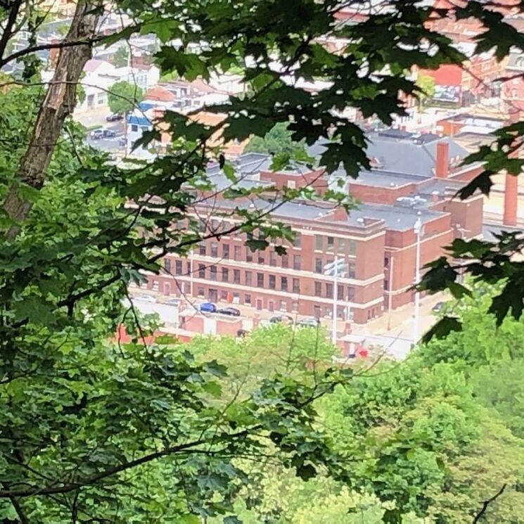Aerial View at The Residences at South High, Pittsburgh, PA