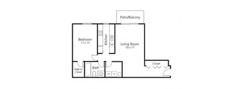 Rosslyn1 Floorplan at Fifteen 98 Naperville, Naperville, Illinois