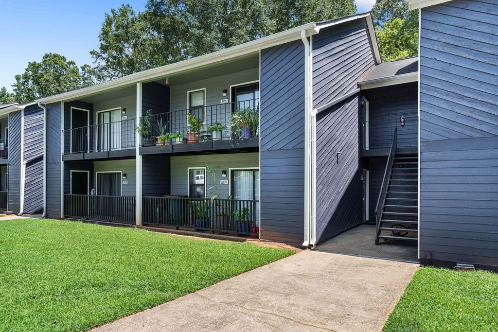 our apartments in a city have balconies at Alcovy Terrace, Covington, 30014