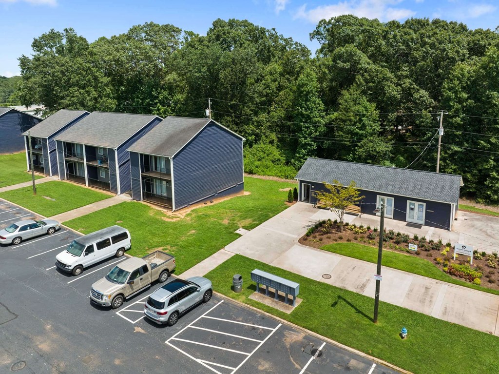 Parking Lot at Alcovy Terrace, Georgia