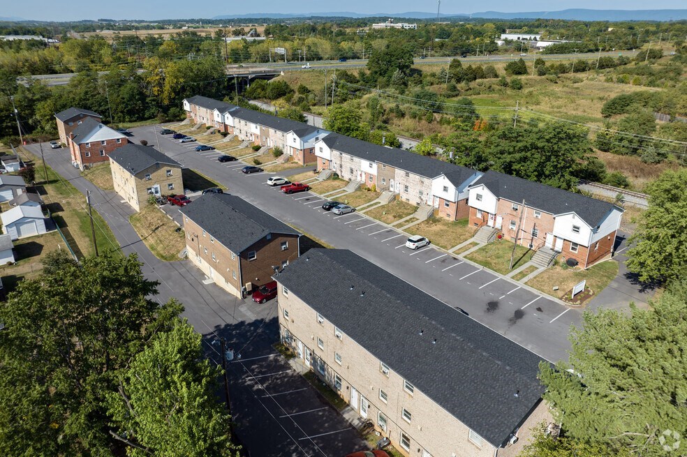 Aerial view at Fay Street Apartments, Virginia