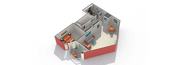 Amherst Floor Plan at The Township at St. Charles, St. Charles, IL, 60174