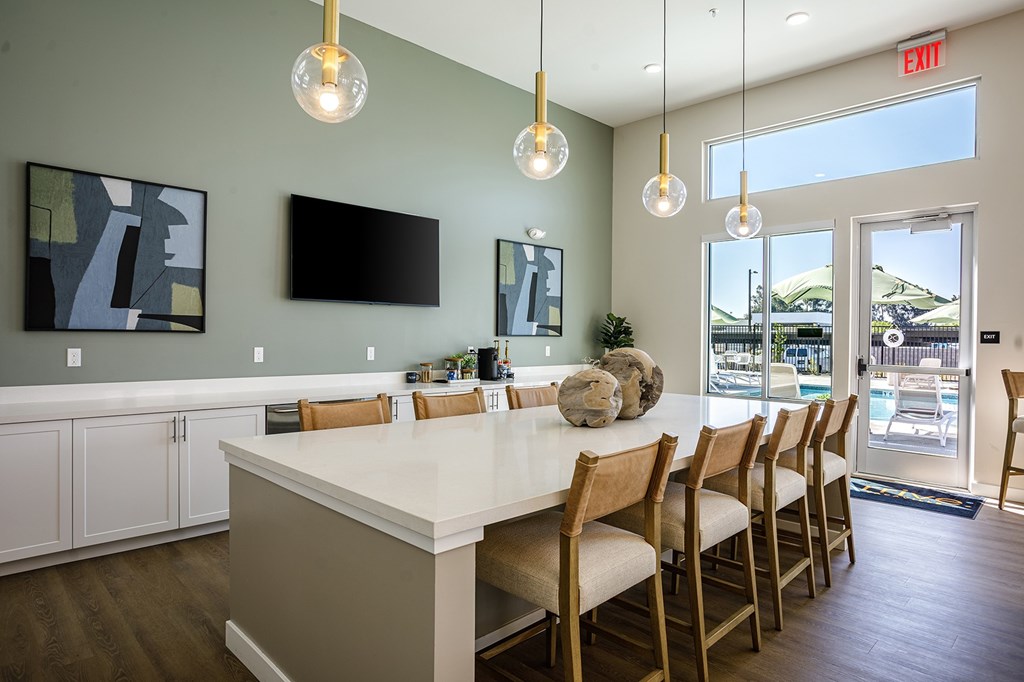 Interior of the lobby at Arrive Vacaville