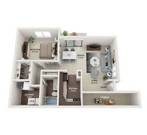 Birch-Lower Floorplan