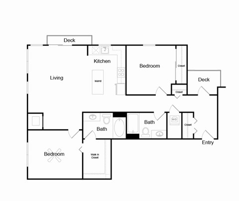 C7 floor plan at Track 29 Apartments, Minnesota