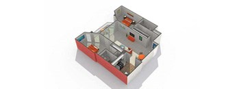 Bristol Floor Plan at The Township at St. Charles, Illinois, 60174
