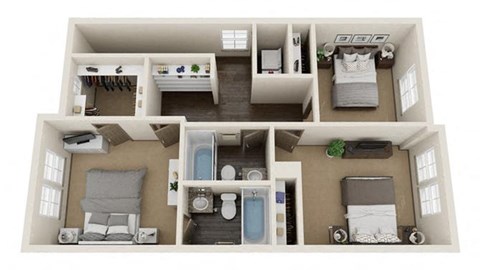 Cab Floor Plan at ReNew Atascadero, Atascadero, CA