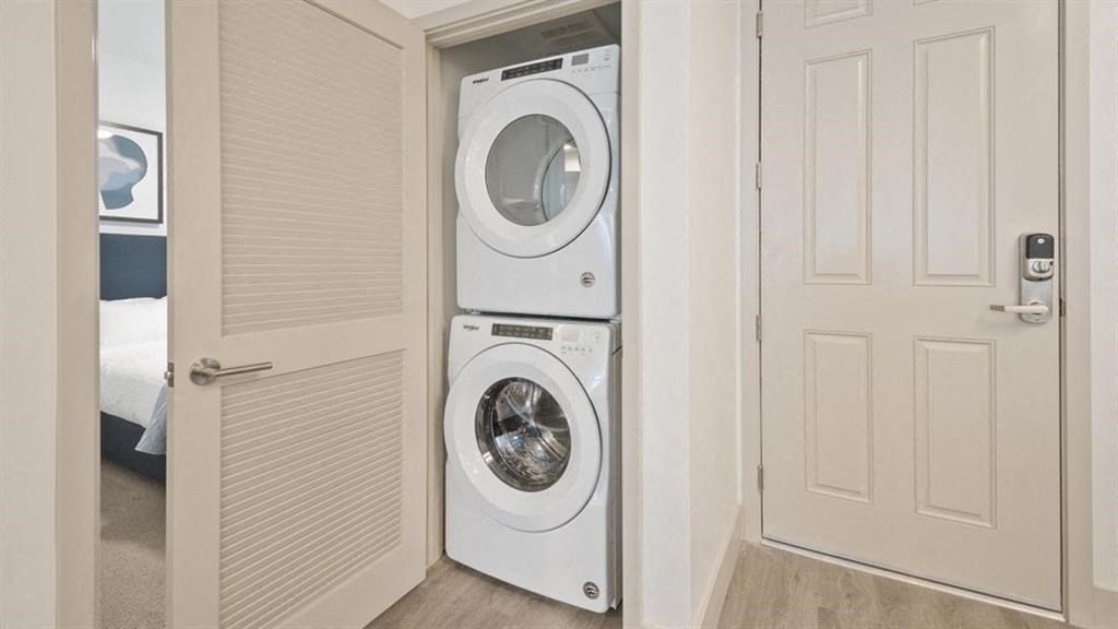 In Home Full Size Washer And Dryer at Arrive Los Carneros II, Goleta, CA