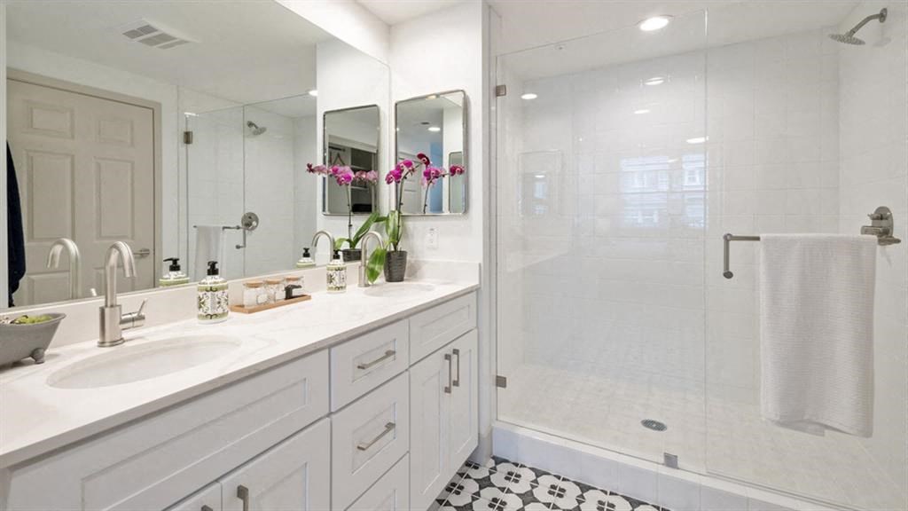 Custom Look Bathroom at Arrive Los Carneros II, Goleta