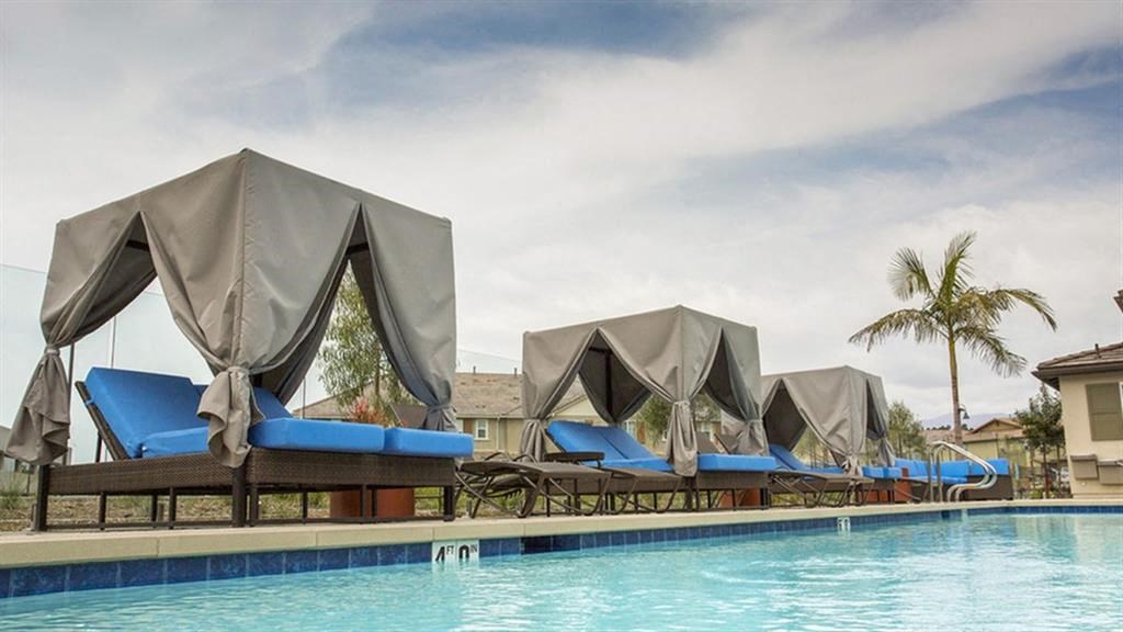 Pool And Cabana at Arrive Los Carneros II, California