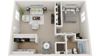 One Bedroom One Bath B