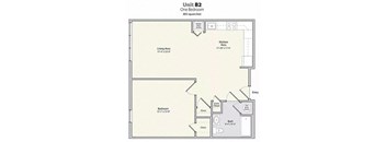 1 Bedroom B2