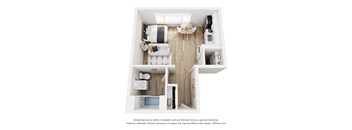 The Isles Floorplan - Studio