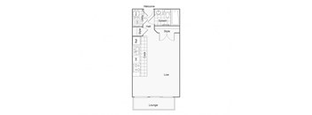 E3 Floor Plan at ReNew Wichita, Wichita, KS, 67202