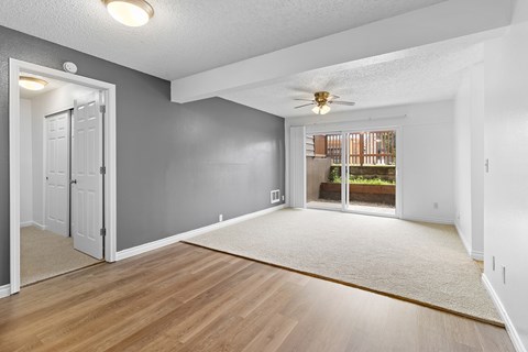Spacious Living Area at East Wind, Oregon