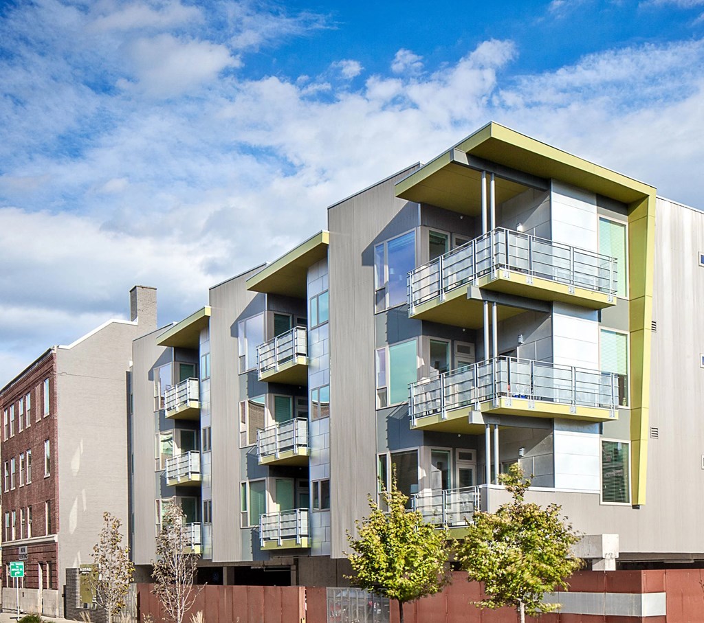 Exterior of Locomotive Lofts