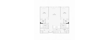 B1 2bd 2bth_1176-1209sqft
