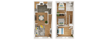 3 bedroom floorplan