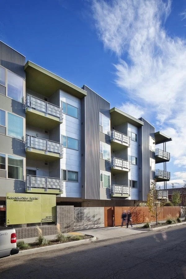 Exterior view of Locomotive Lofts