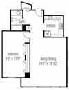 One Bedroom One Bathroom