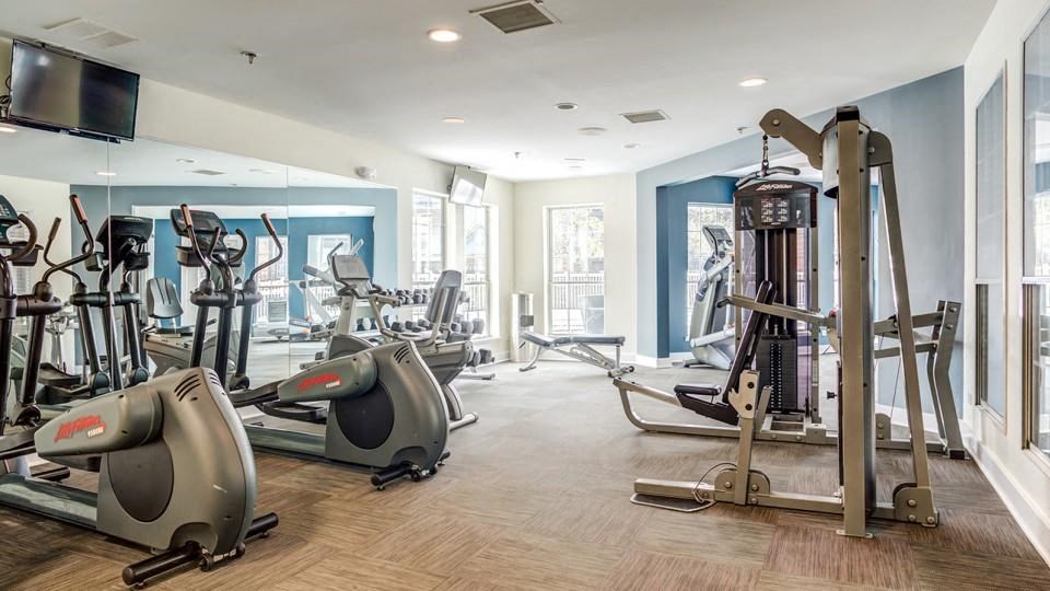 Fitness Center at The Mark Apartments, Glendale Heights
