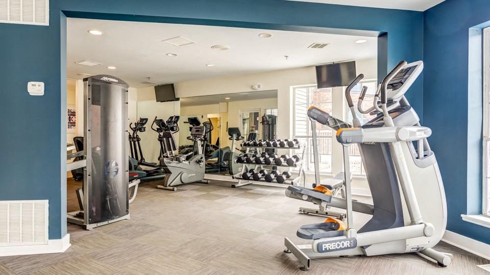 Cardio Machines at The Mark Apartments, Glendale Heights, Illinois