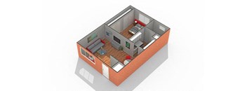 Devon Floor Plan at The Hinsdale, Hinsdale