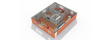 Taylor Floor Plan at The Hinsdale, Hinsdale