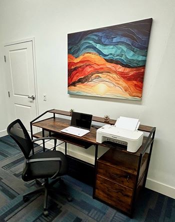 Business center at Residences at South High