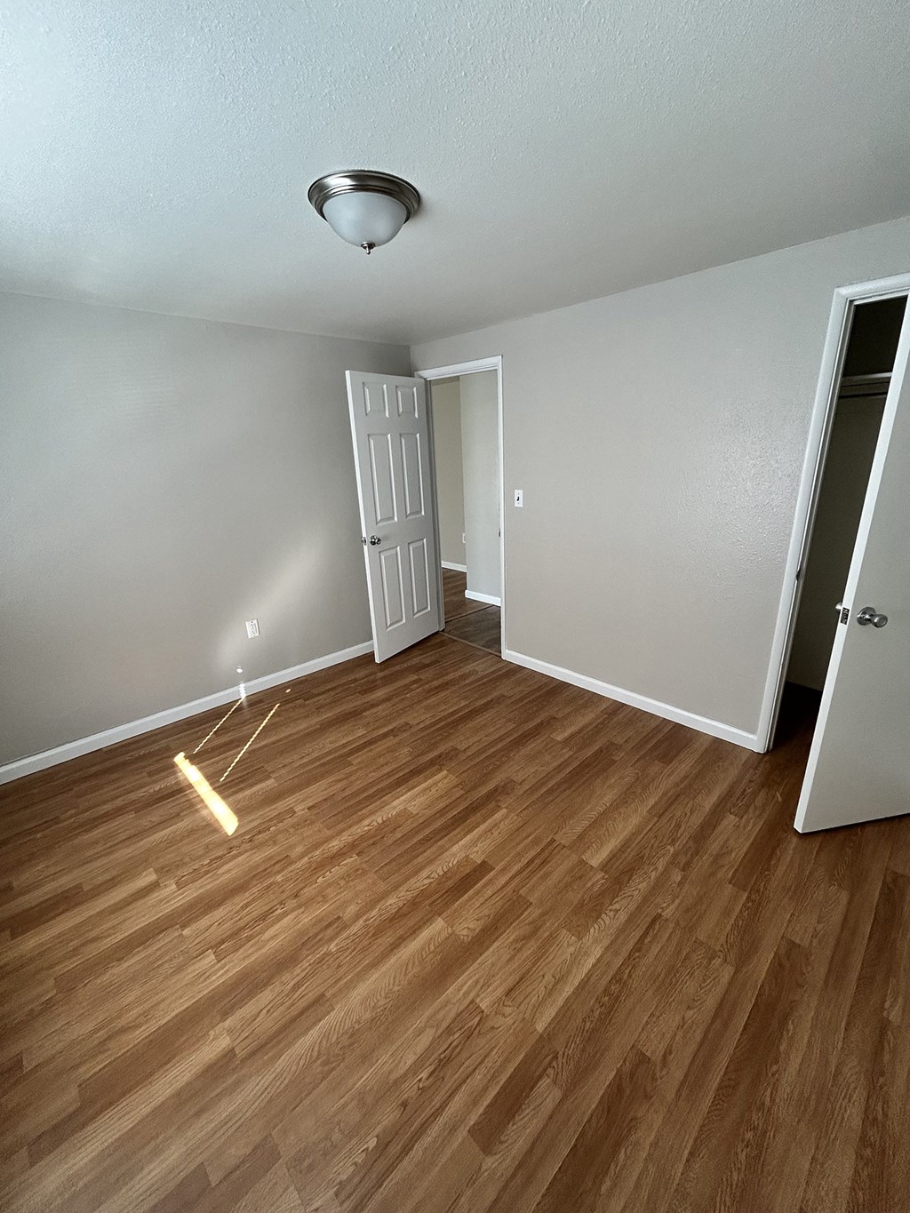 bedroom interior at Romig Court