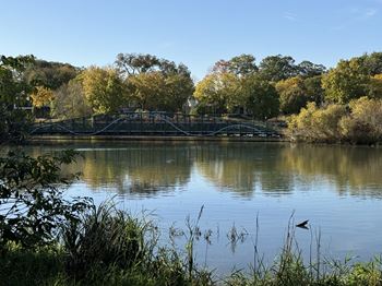 View of the scenic Lake Harriet
