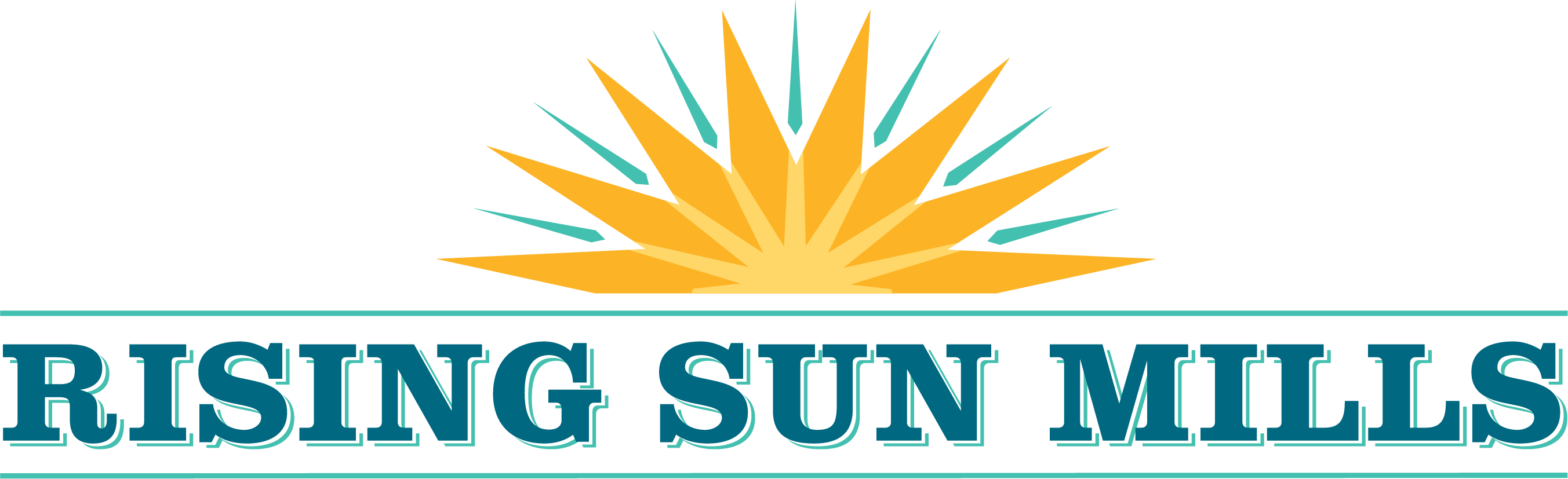 Rising Sun Mills logo wide colorĀ at Rising Sun Mills, Rhode Island