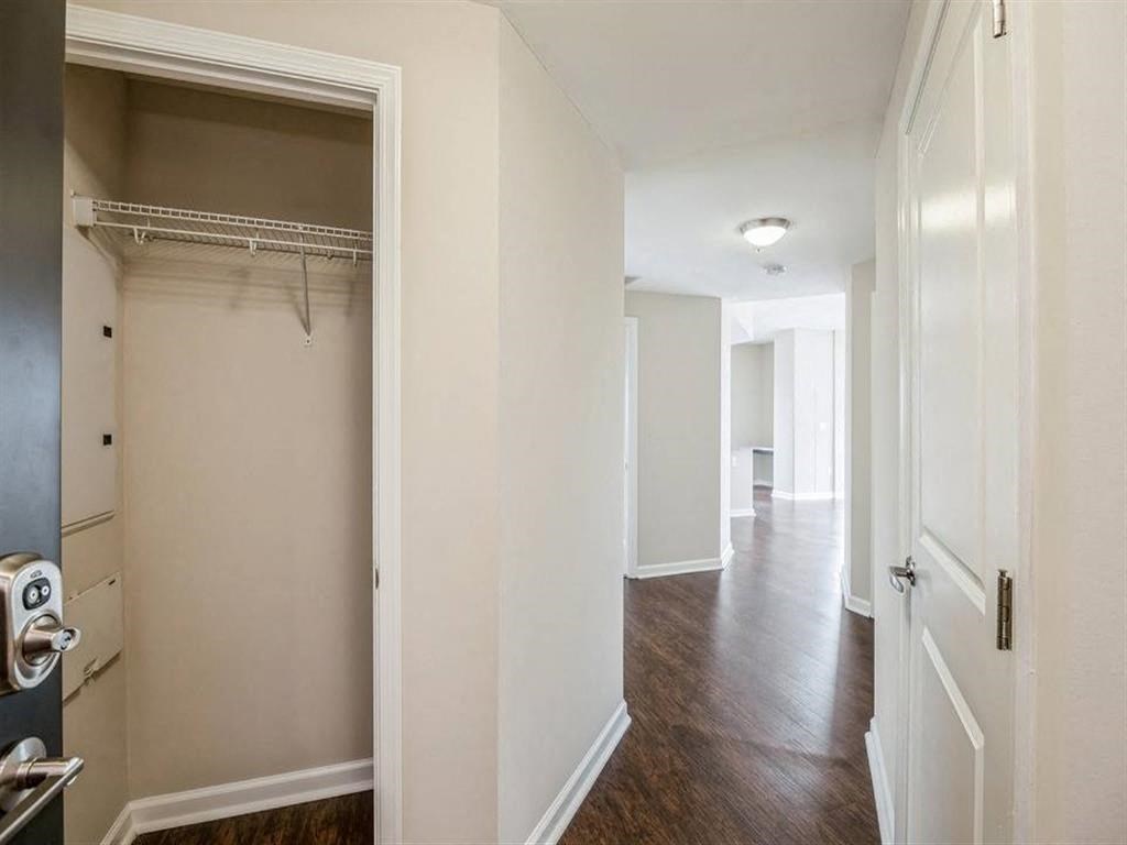 Bedroom with closet at Arrive Wheaton, Maryland, 20902