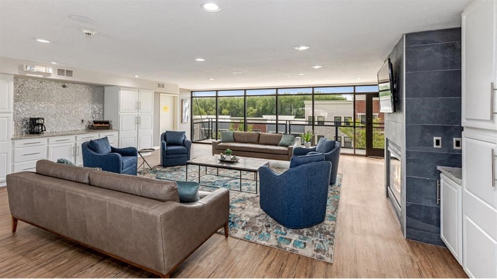 Living room decor at Zen Chaska, Chaska, 55318