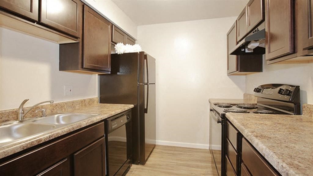 Granite Countertop at The Magnolia Apartment Homes, Chesterfield, Missouri